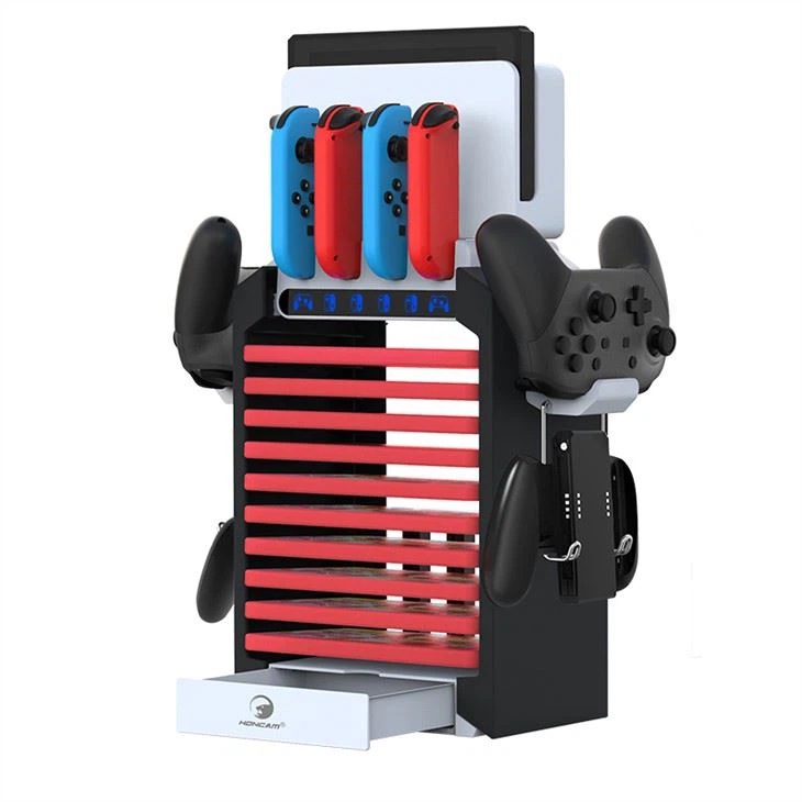 Honcam Game Holder Charging Stand For Nintendo Switch
