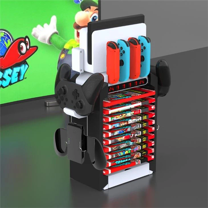 Honcam Game Holder Charging Stand For Nintendo Switch