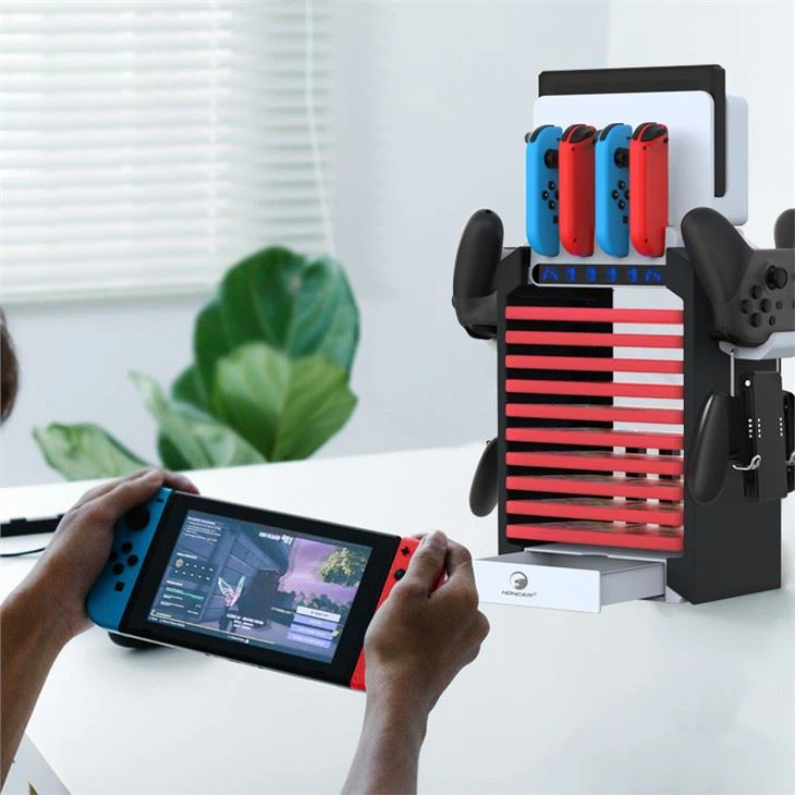 Honcam Game Holder Charging Stand For Nintendo Switch