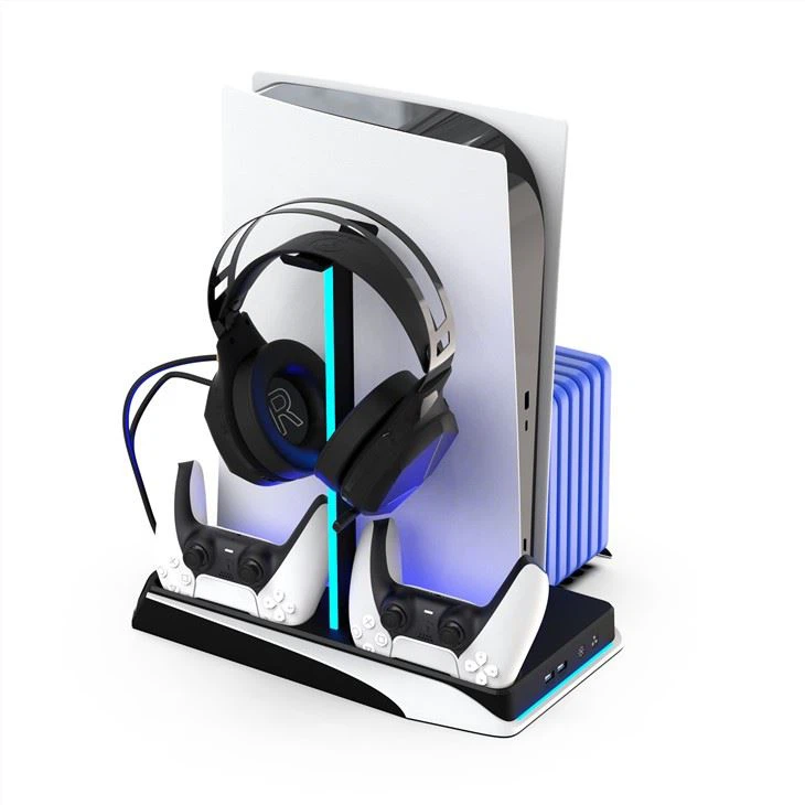 PS5 Vertical Cooling Stand RGB Light