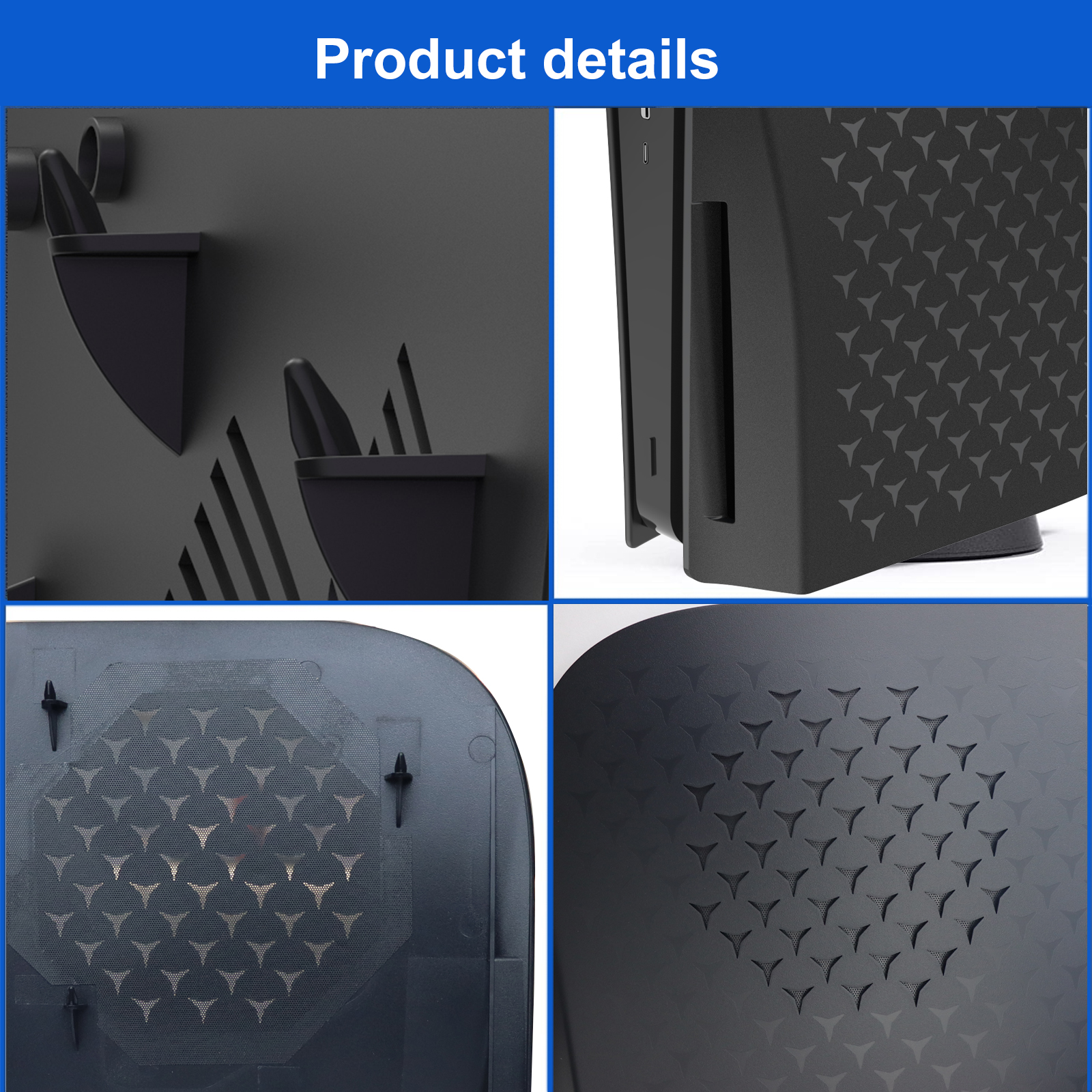 PS5 Shell Case Custom Faceplate Console Replacement Plates Cover for PS5 Playstation Disc Digital Version