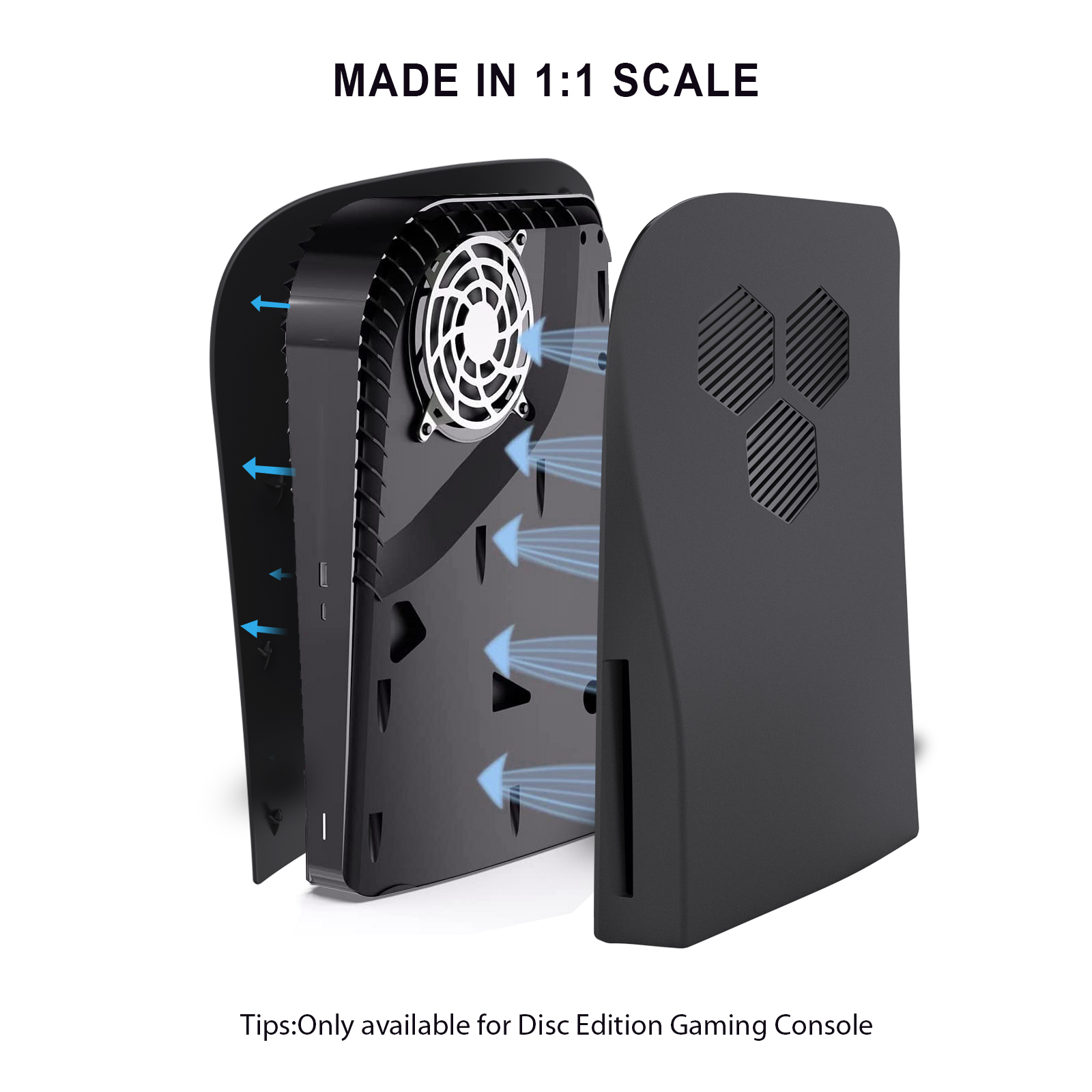 PS5 Shell Case Custom Faceplate Console Replacement Plates Cover for PS5 Playstation Disc Digital Version