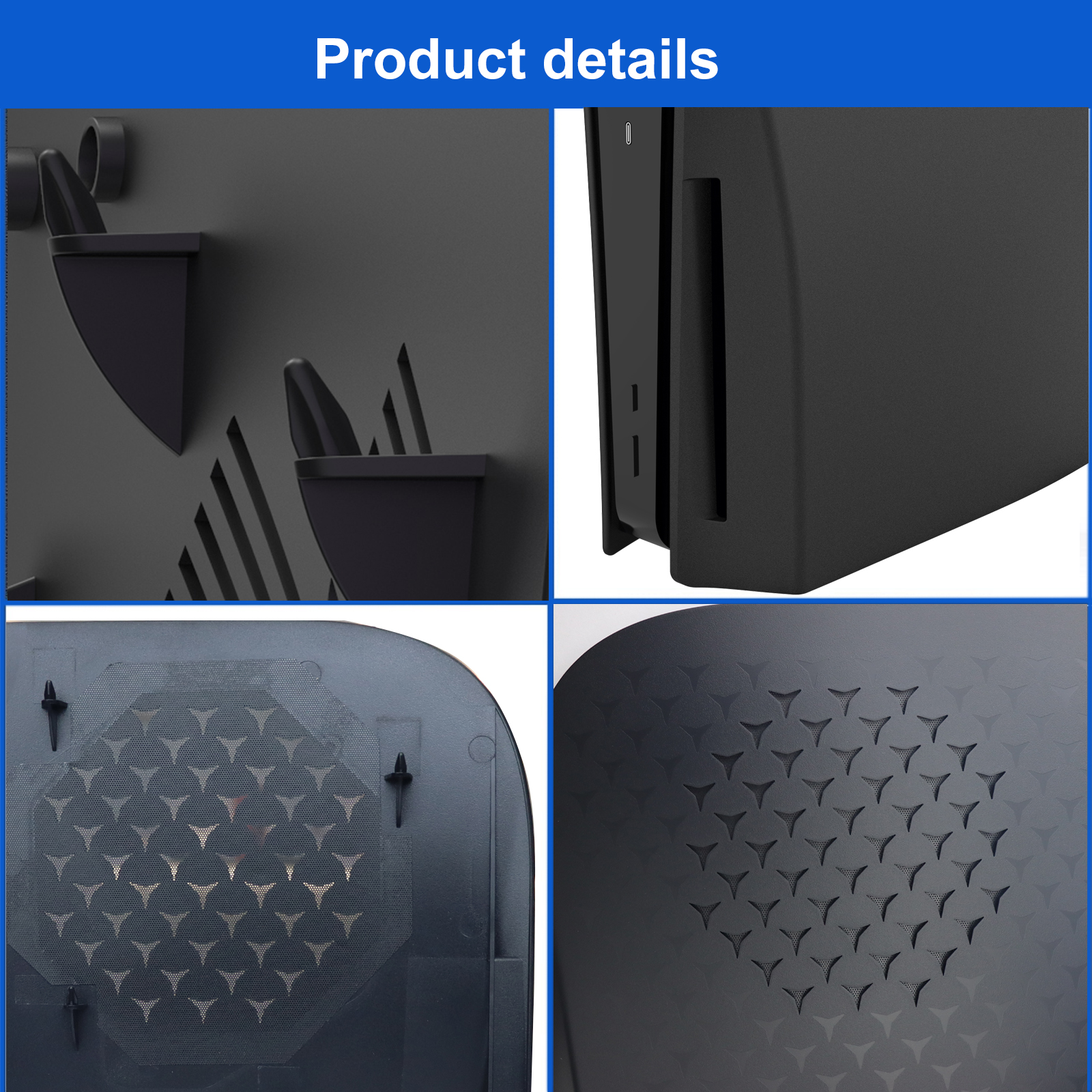 PS5 Shell Case Custom Faceplate Console Replacement Plates Cover for PS5 Playstation Disc Digital Version