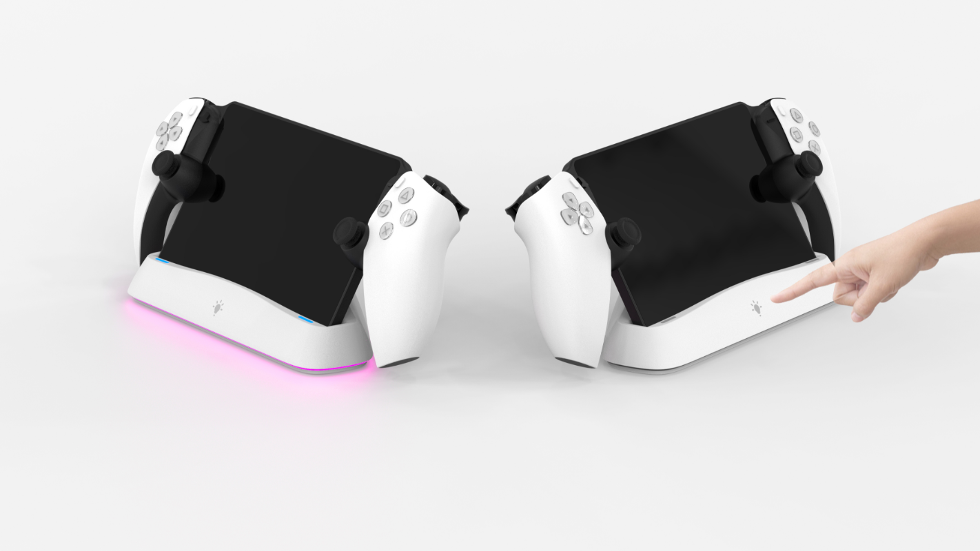 Honcam Charging Dock for PS5 Portal with Cases