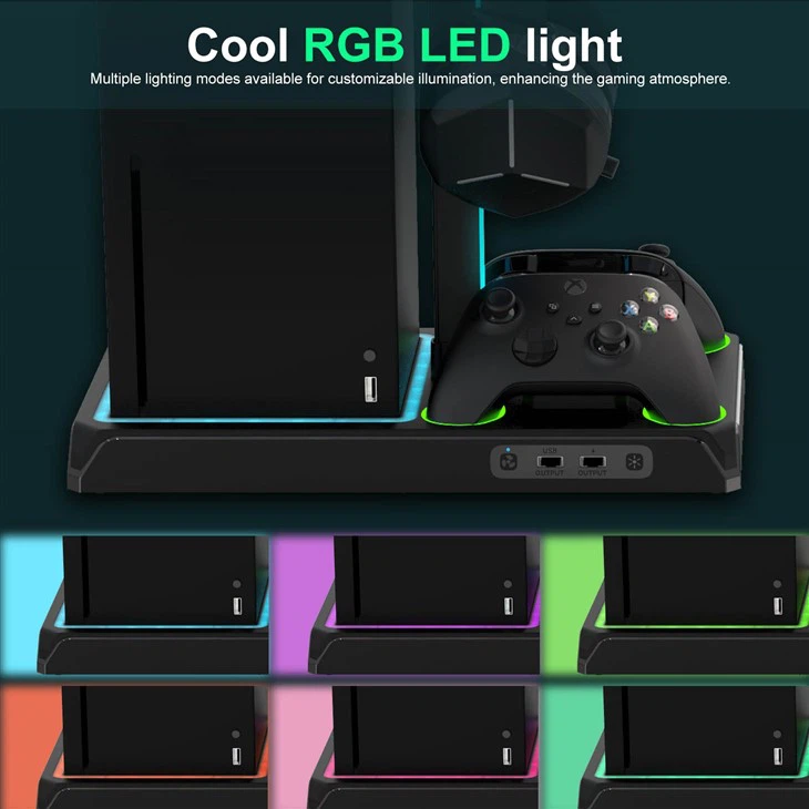 HC-A3810 Xbox Series S/X充电散热底座