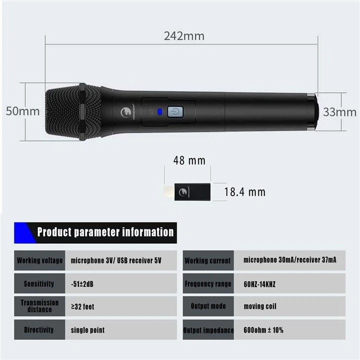 Honcam 25ms Low Latency Wirless Gaming Microphone For PS5 Switch Xbox