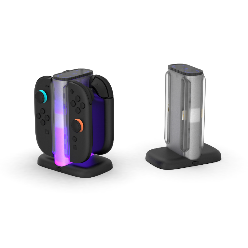 Honcam Switch 2 RGB Charging Dock for Nintendo Switch Joy-con 2