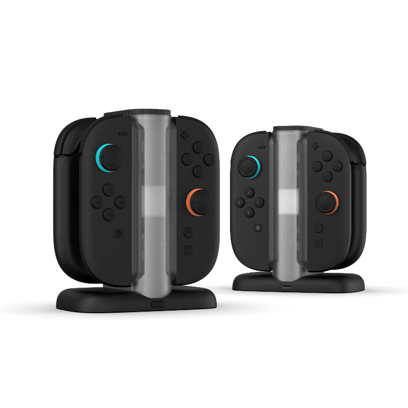 Honcam Switch 2 RGB Charging Dock for Nintendo Switch Joy-con 2