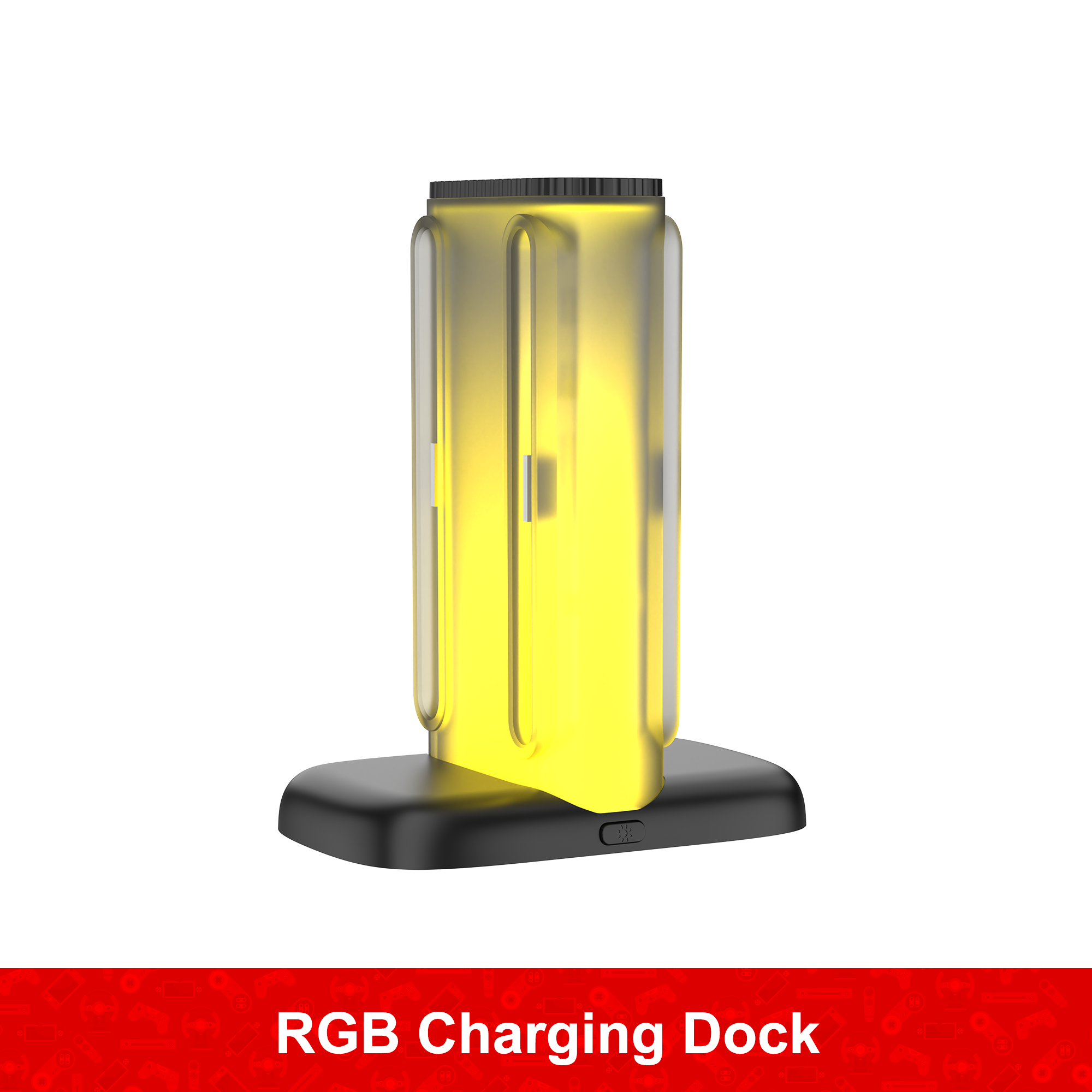 Honcam Switch 2 RGB Charging Dock for Nintendo Switch Joy-con 2