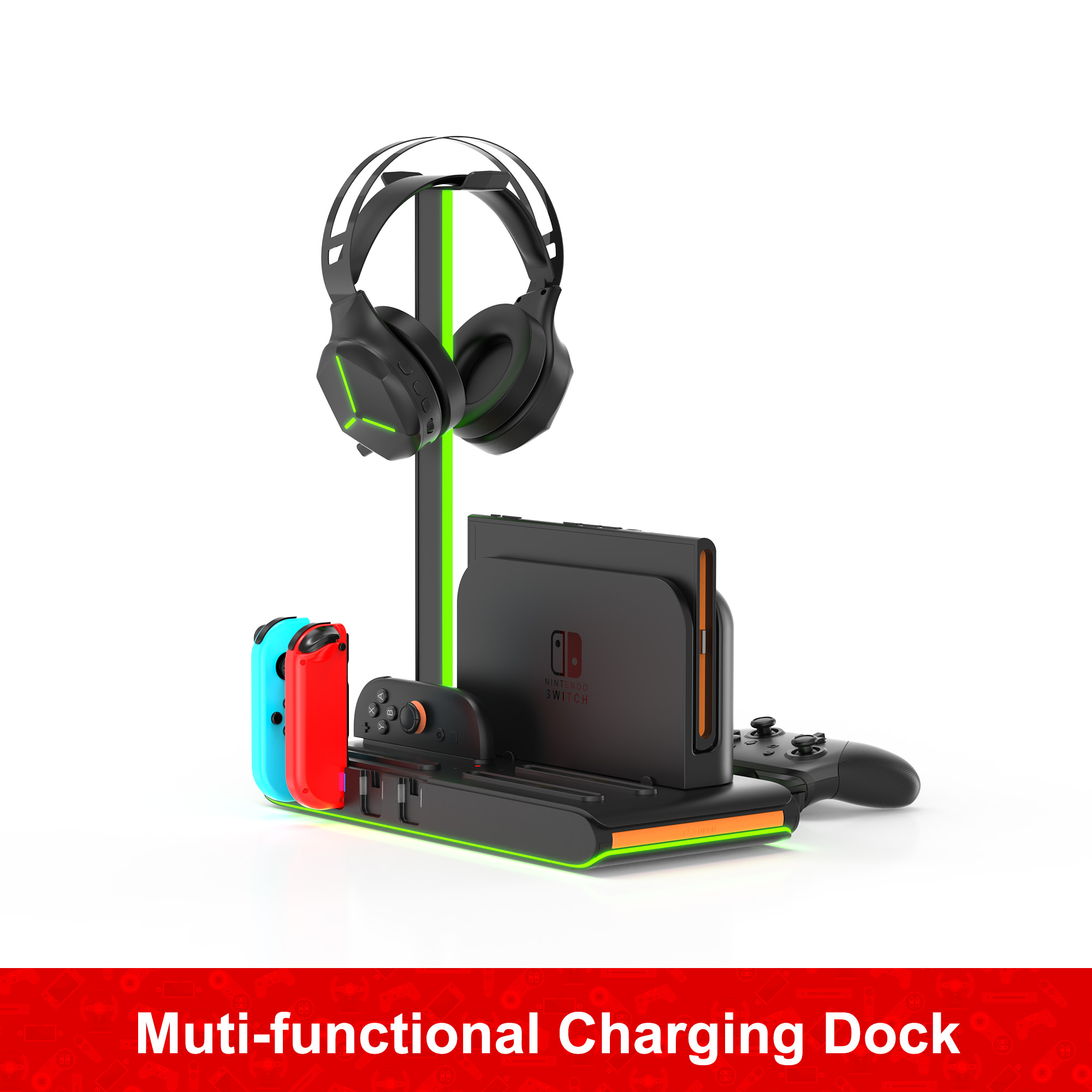 Charging Dock Organizer Rack for Nintendo Switch/OLED/Switch 2