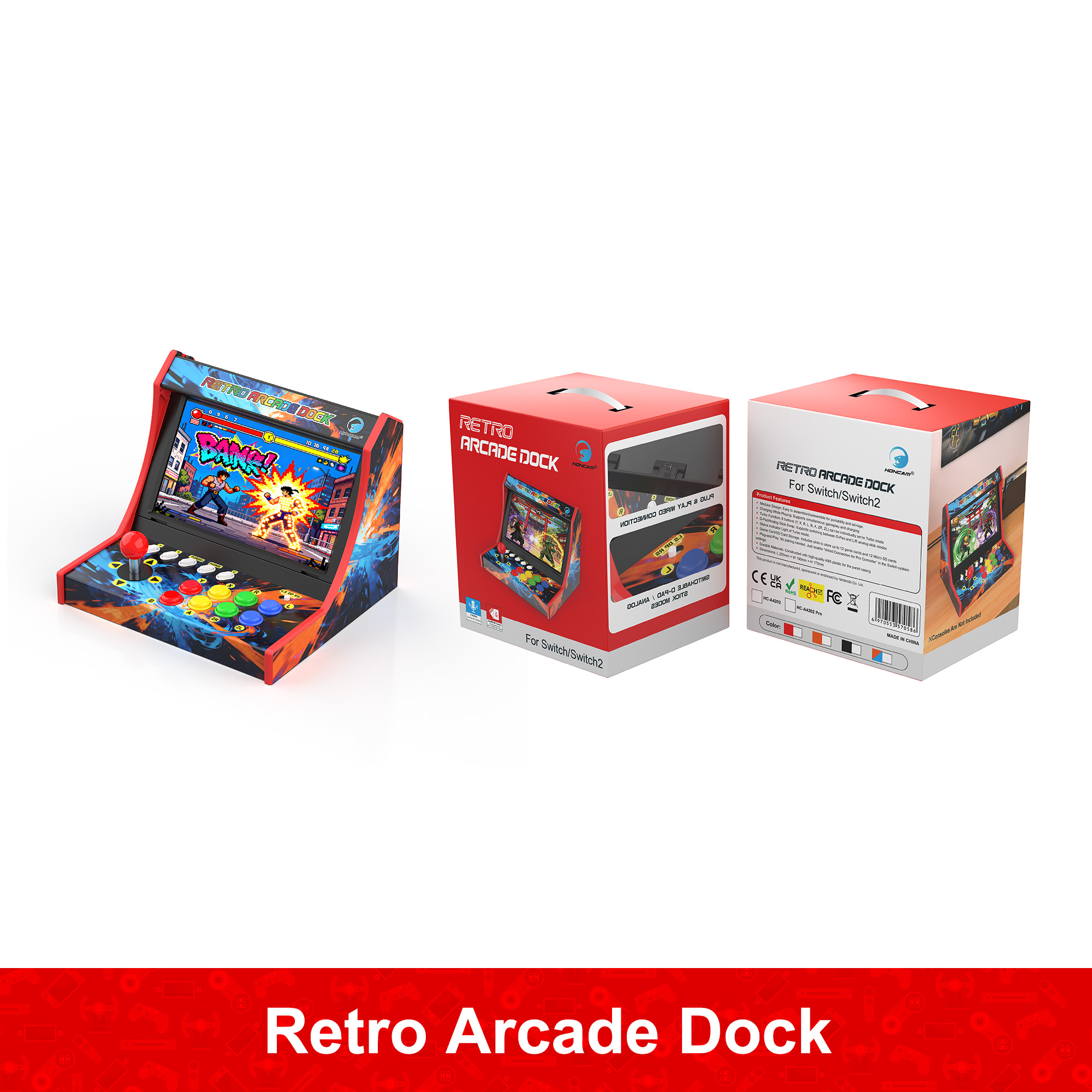 Mini Arcade Dock for NS/NS2