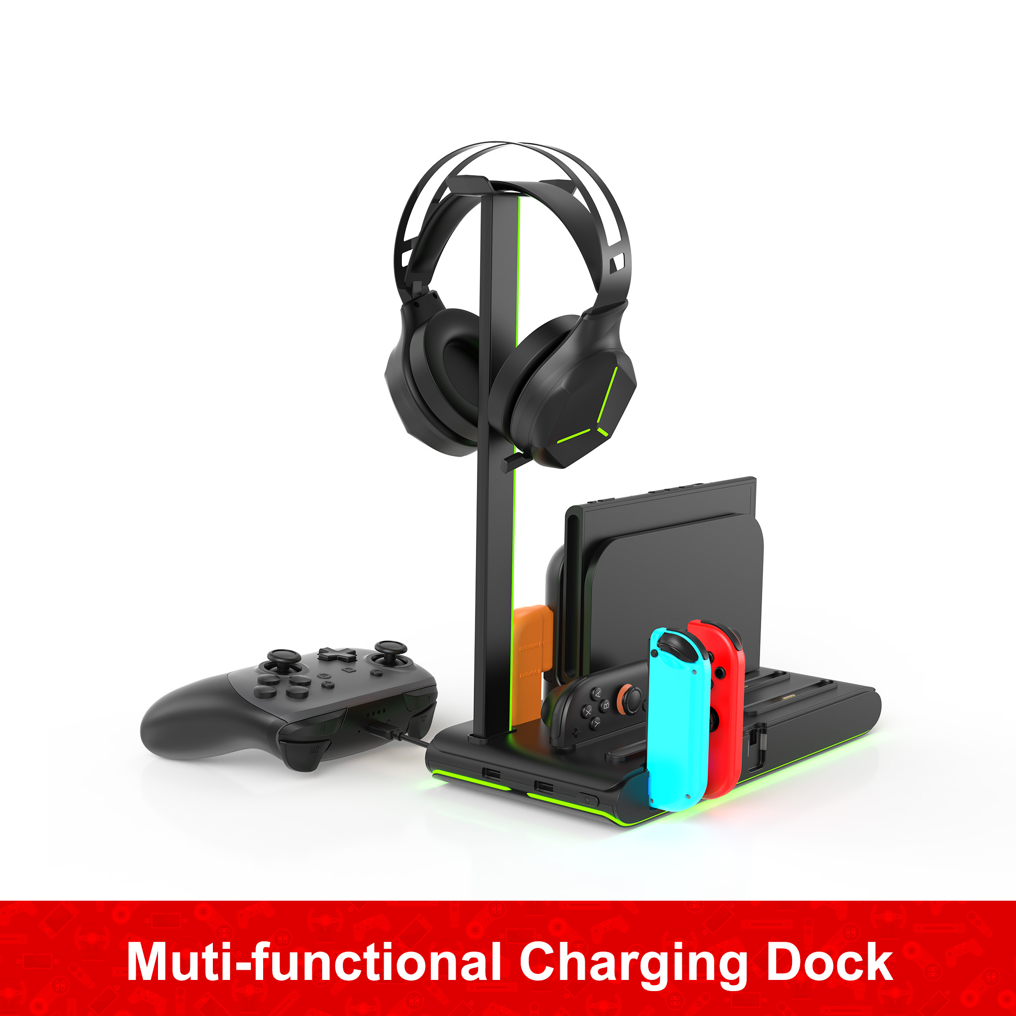Charging Dock Organizer Rack for Nintendo Switch/OLED/Switch 2