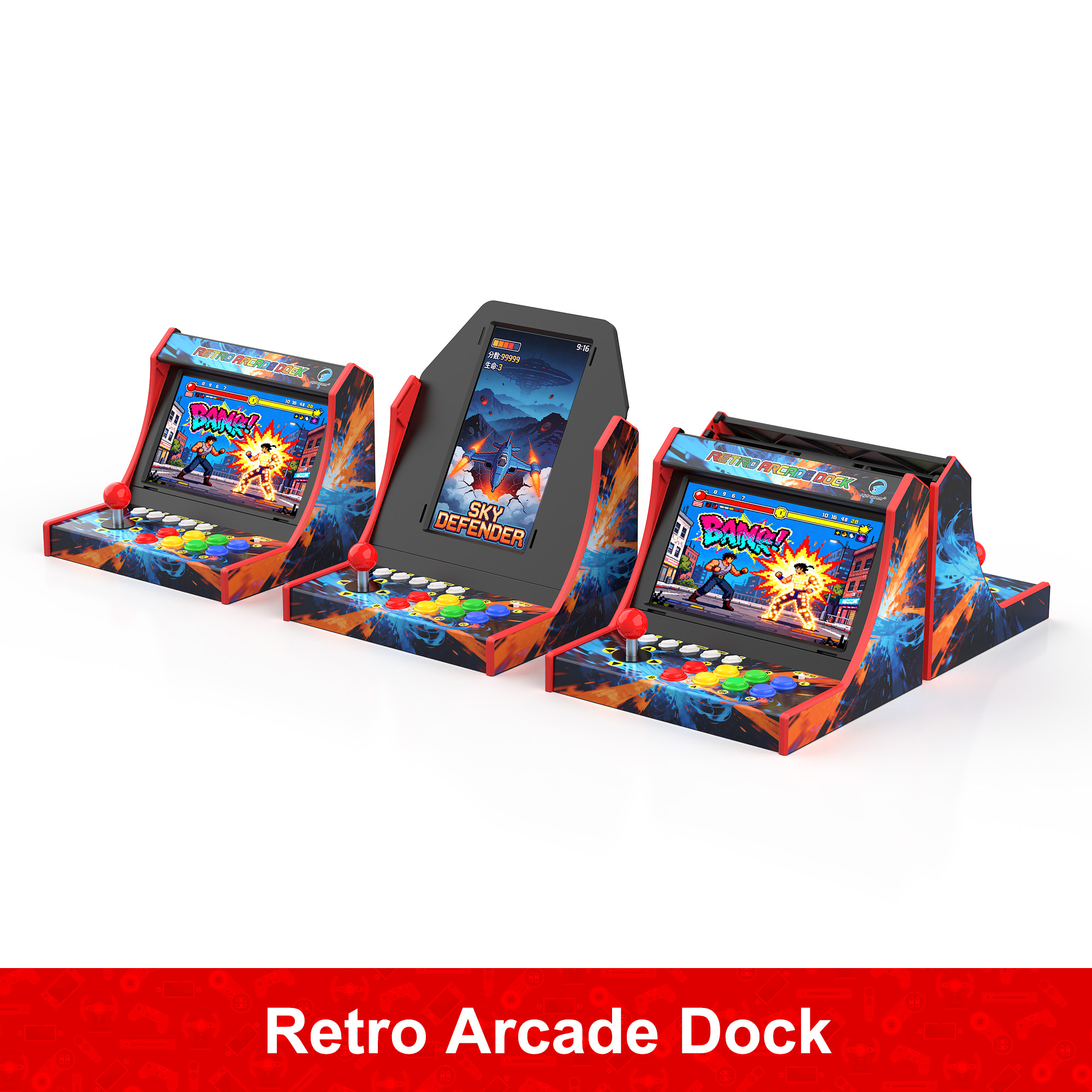 Mini Arcade Dock for NS/NS2