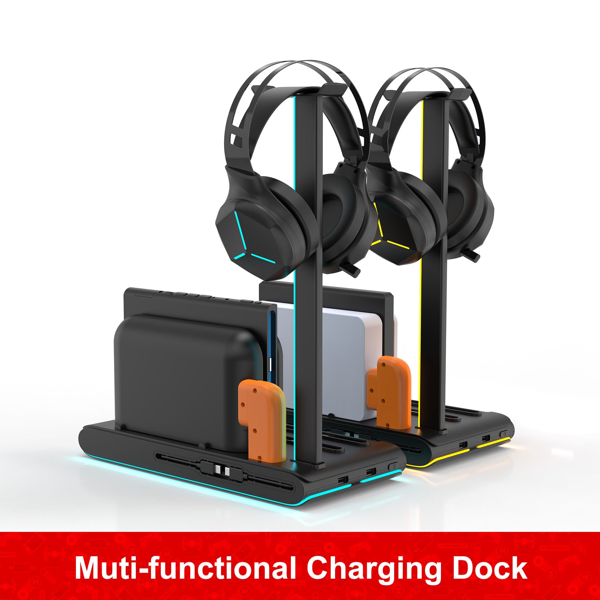 Charging Dock Organizer Rack for Nintendo Switch/OLED/Switch 2