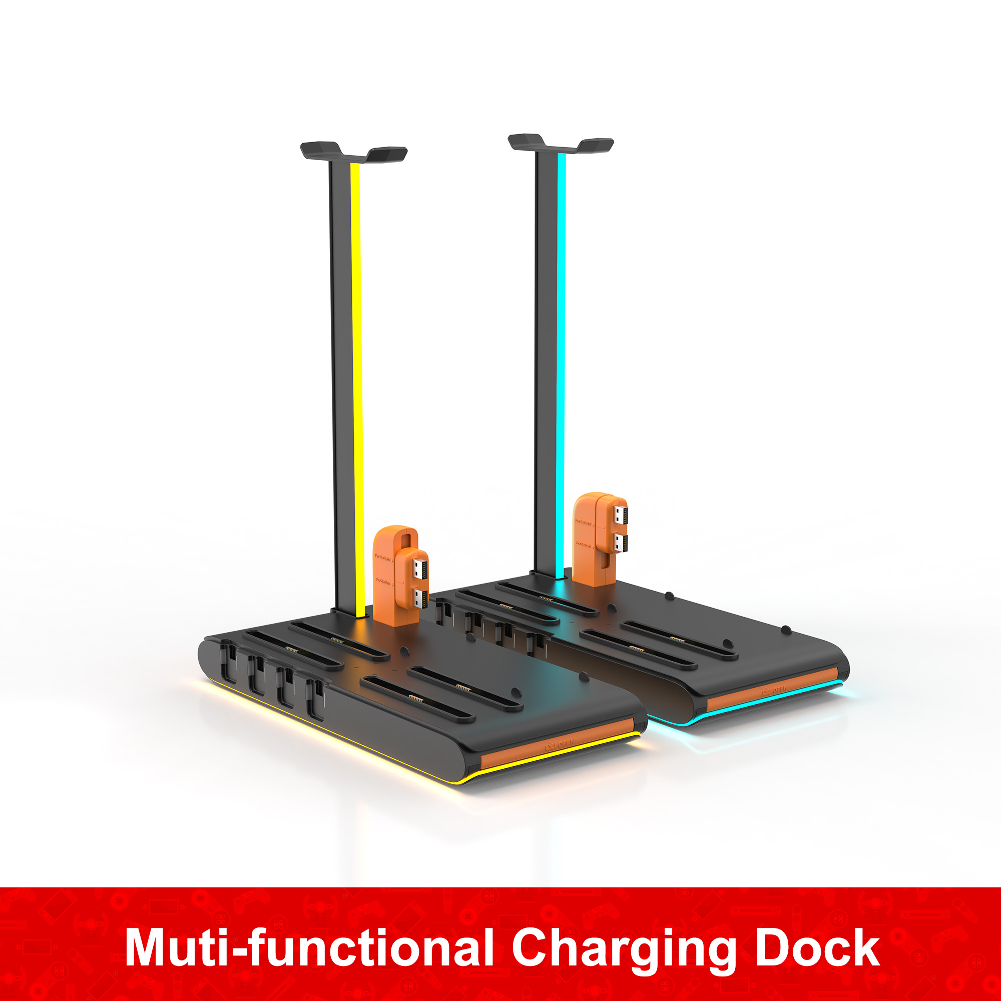 Charging Dock Organizer Rack for Nintendo Switch/OLED/Switch 2