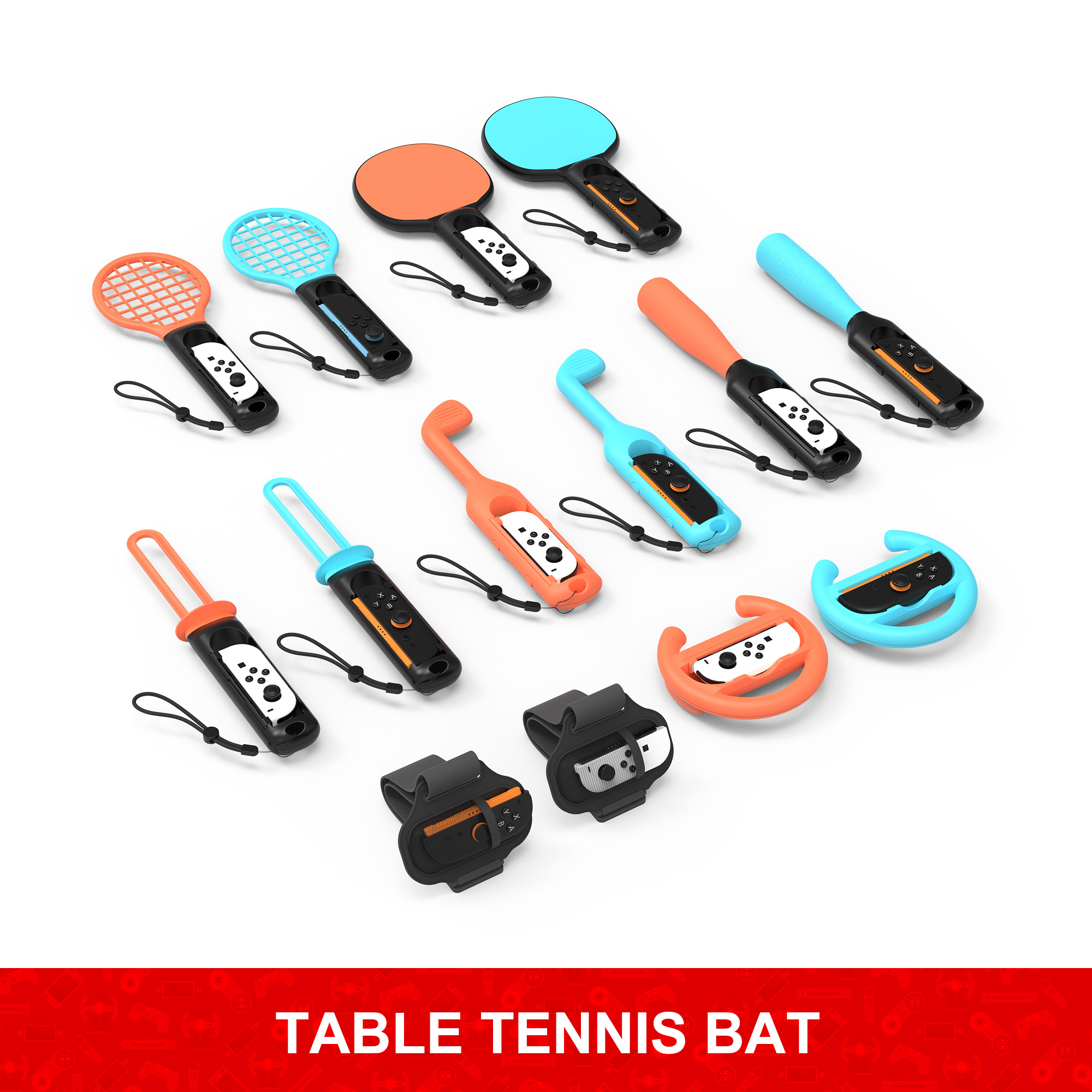 Honcam Switch 2 Table Tennis Paddles Controller Holder
