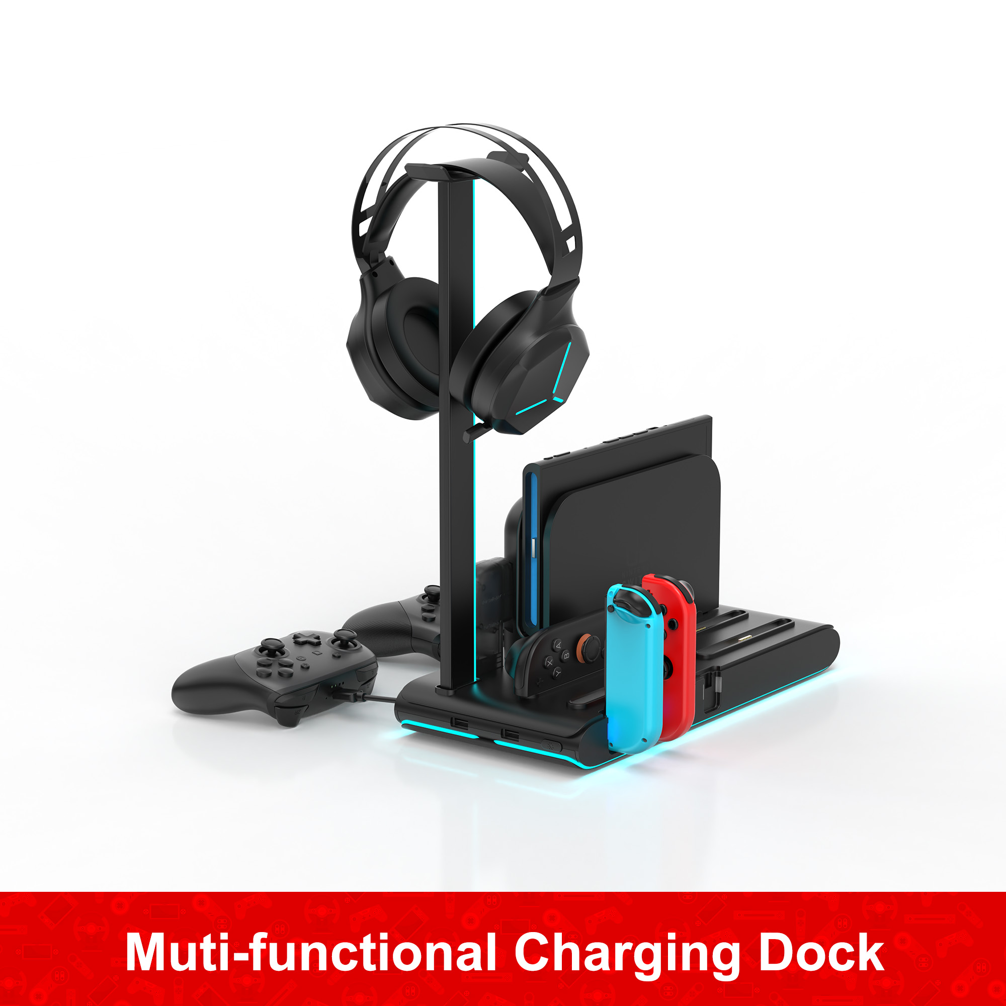 Charging Dock Organizer Rack for Nintendo Switch/OLED/Switch 2