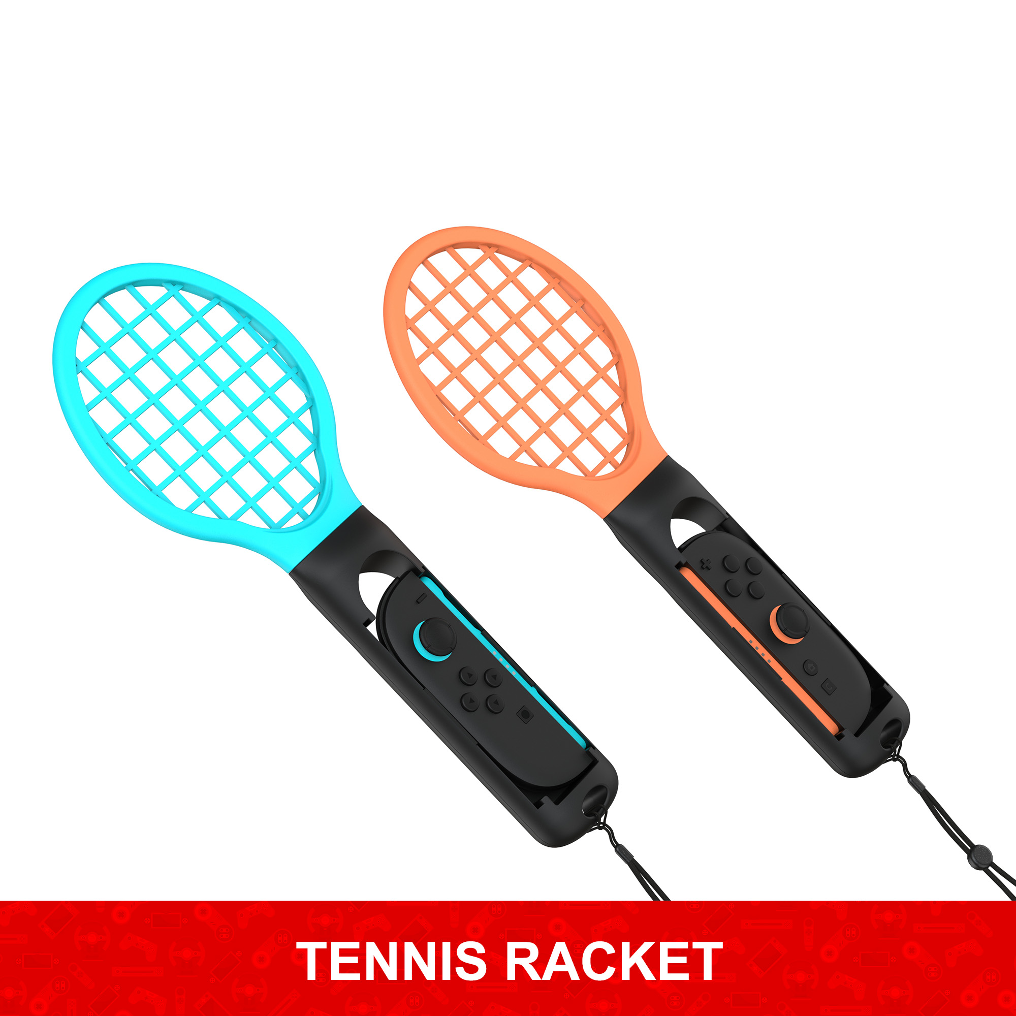 Honcam Switch 2 Tennis Racket Handle Grip Controller Holder