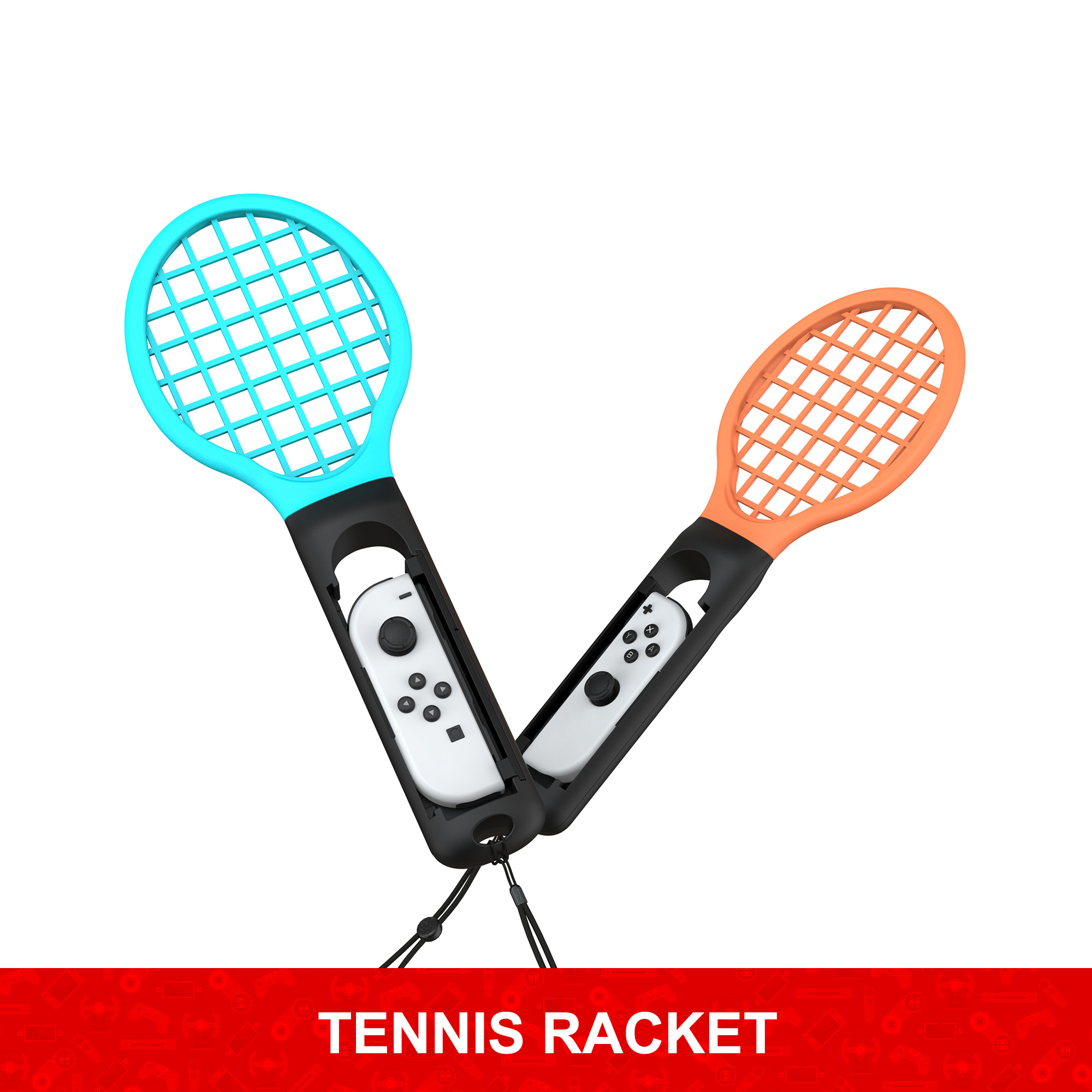 Honcam Switch 2 Tennis Racket Handle Grip Controller Holder