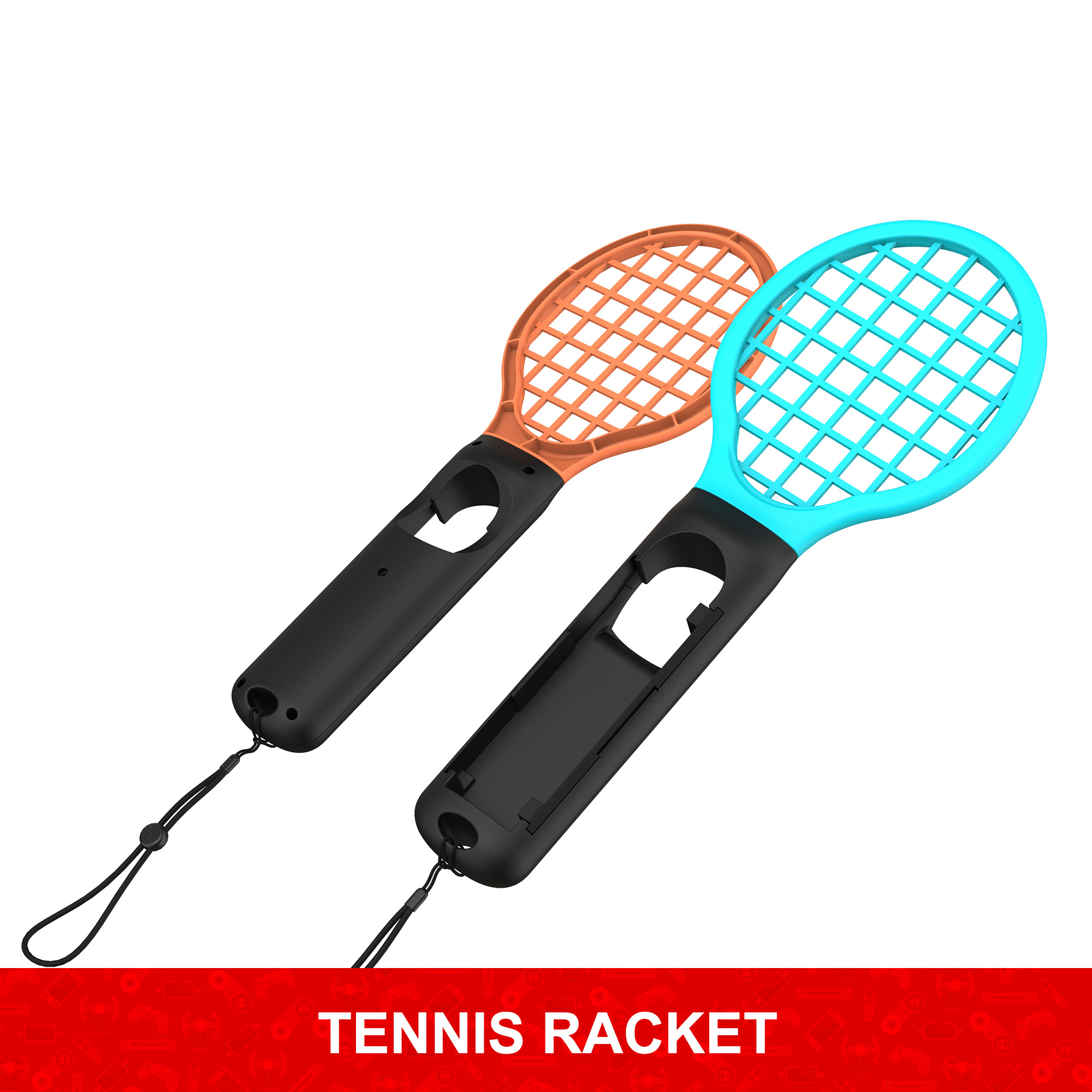 Honcam Switch 2 Tennis Racket Handle Grip Controller Holder