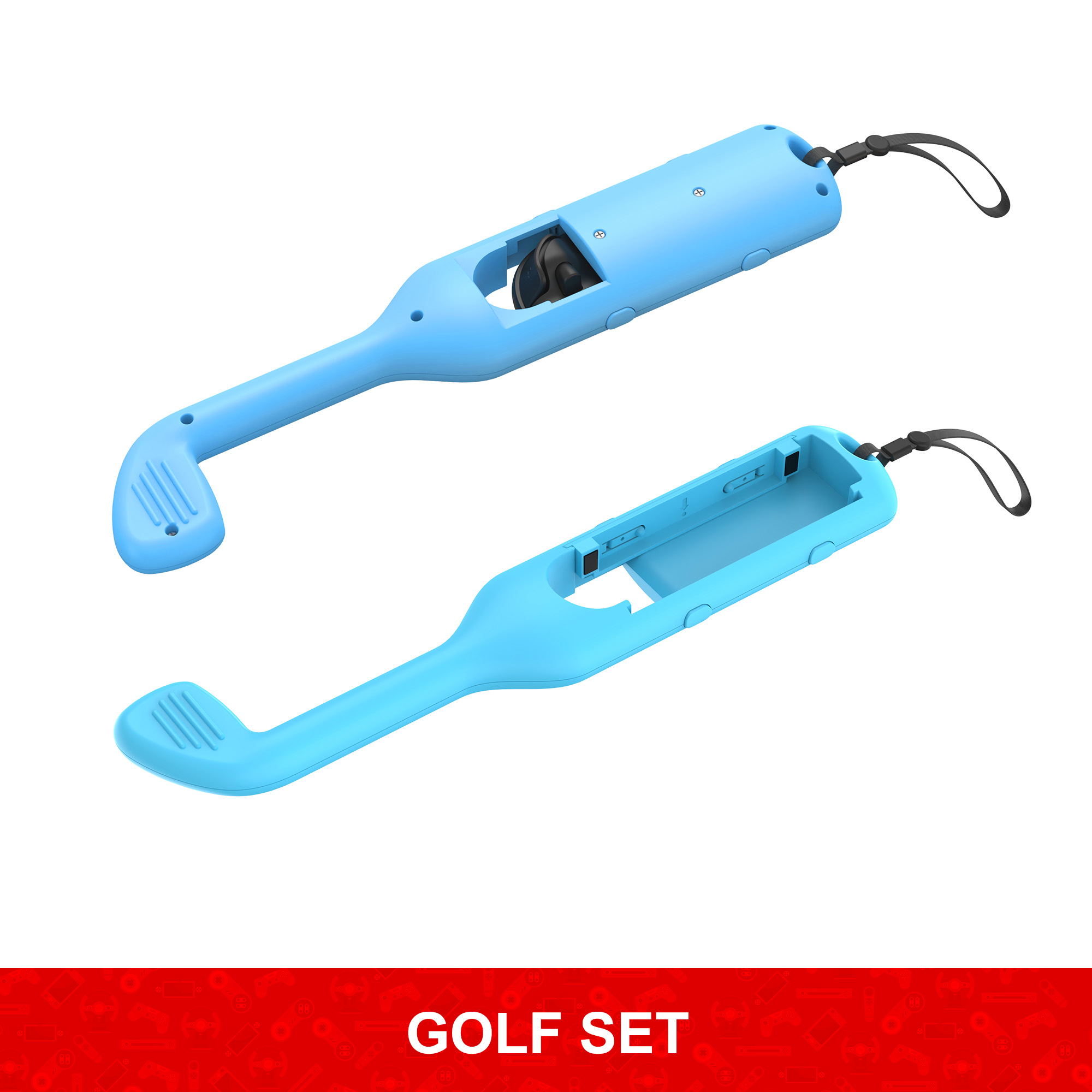 Honcam Switch 2 Golf Club Grip Sports Game Accessories for Nintendo Switch 2 Joycon 2