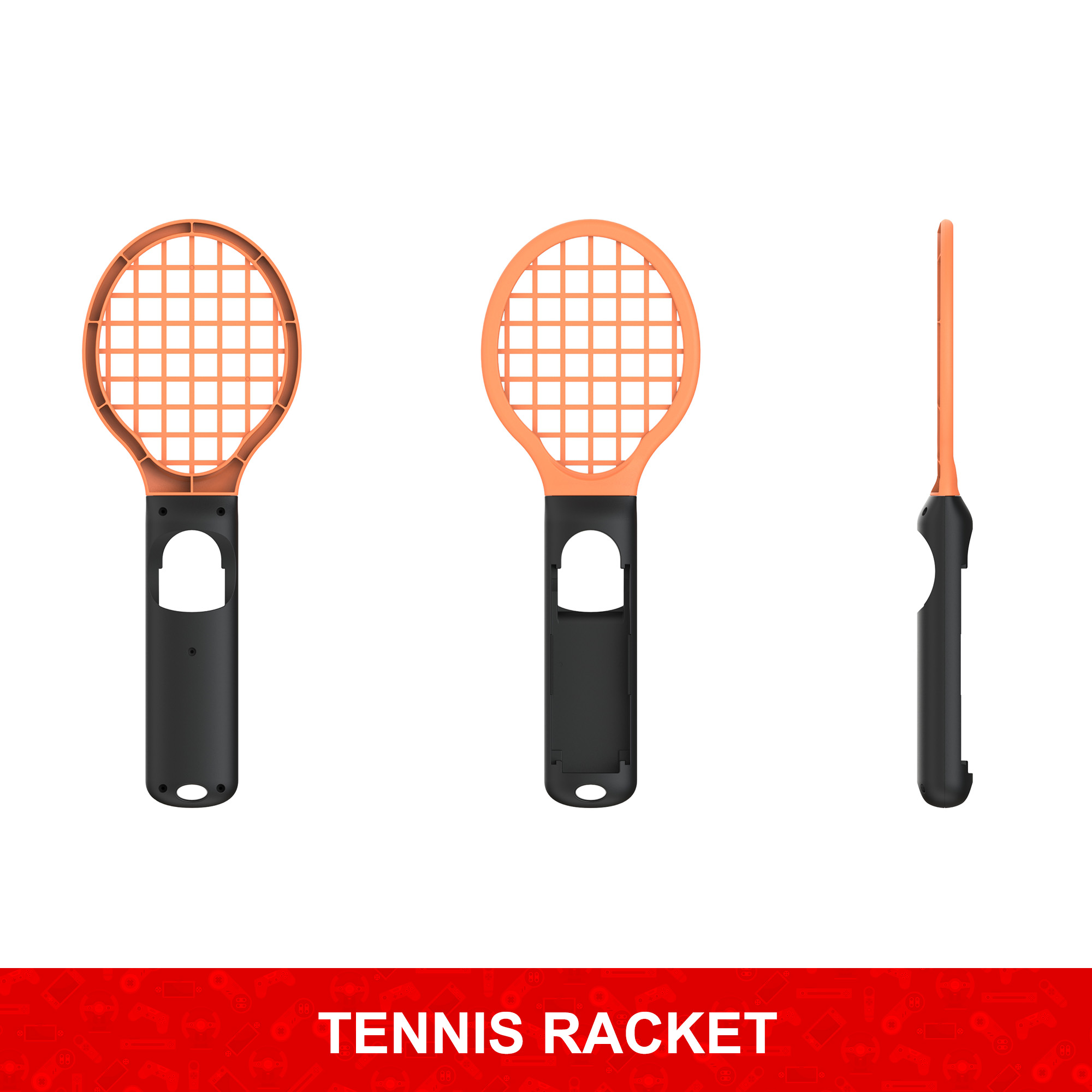 Honcam Switch 2 Tennis Racket Handle Grip Controller Holder